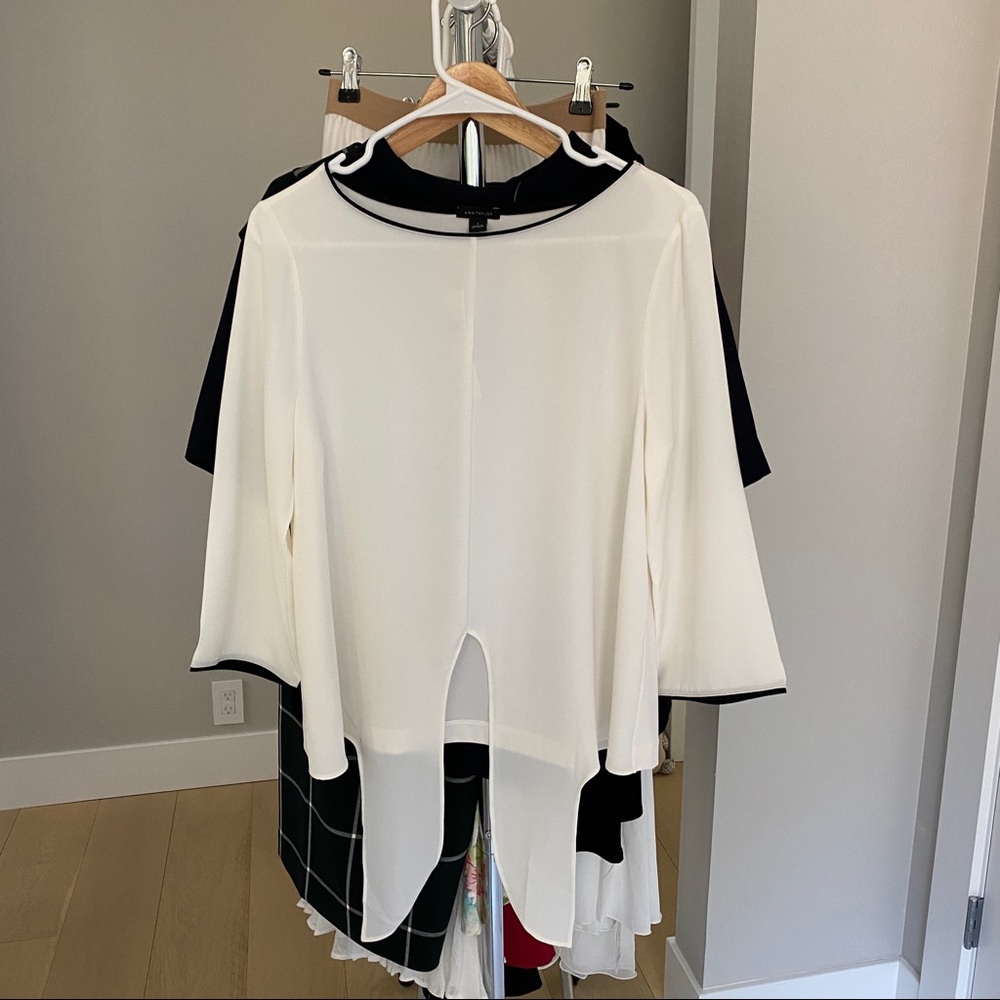 Ann Taylor white blouse new